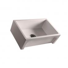 Barclay FSSB1054-BQ - Granville 30'' Single Bowl Fir Clay Apron Front Sink , Bisque