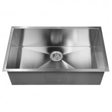 Barclay KSSSB2152-SS - Ellison 32'' SS Single Bowl Undermount Kitchen Sink