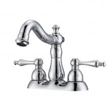 Barclay LFC200-ML-CP - Gabriel 4''cc Lav Faucet, NoHoses, Lever Handles, CP