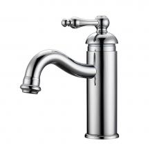 Barclay LFS300-CP - Afton Single Handle Lav Fauce with Hoses, Polished Chrome