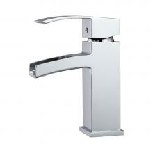 Barclay LFS306-CP - Dario Single Handle Waterfall Faucet w/Hoses,Polished Chrome