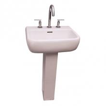 Barclay B/3-931WH - Metropolitan 420 Basin  1 hole - White