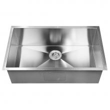 Barclay PSSSB2202-SS - Salome 20'' SS Undermount Prep Sink