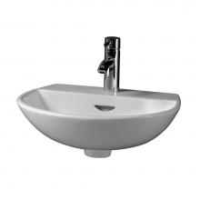 Barclay 4-348WH - Reserva 450 Wall-Hung Basin  8'' WS, White