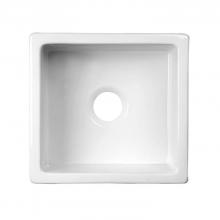 Barclay KS33 - Silvia Large Fireclay Kitchen  Sink, White