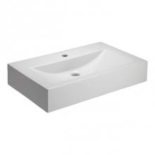 Barclay 4-571WH - Sonja Above Counter Basin,  One-Hole,  Fire Clay,  White