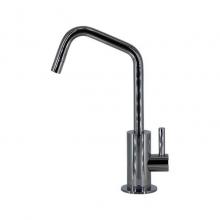 Mountain Plumbing MT1823-NL/ULB - Point-of-Use Drinking Faucet with Contemporary Round Body & Handle (120° Spout)