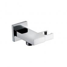 Mountain Plumbing MT61S/ULB - Rectangular Waterway Elbow with Adjustable Handshower Holder