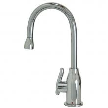 Mountain Plumbing MT1800-NL/CPB - Hot Water Faucet with Modern Curved Body & Handle