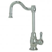 Mountain Plumbing MT1873FIL-NL/CPB - Point-of-Use Drinking Faucet with Traditional Double Curved Body & Curved Handle & Mountai