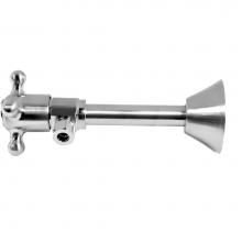 Mountain Plumbing Mt416X-NL/ULB - Brass Cross Handle with 1/4 Turn Ceramic Disc Cartridge Valve - Lead Free - Angle Sweat