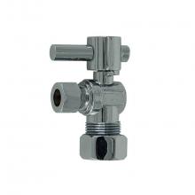 Mountain Plumbing MT521-NL/ULB - Mini Lever Handle with 1/4 Turn Ball Valve - Lead Free - Angle (1/2'' Compression)