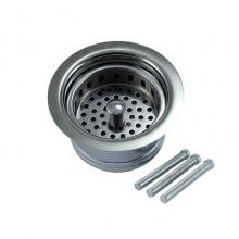 Mountain Plumbing MT7799EV/BRS - Traditional - Complete Stopper & Strainer Unit Waste Disposer Trim - Extended Flange