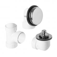 Mountain Plumbing BDWUNLTP/ULB - PVC Plumber's Half Kit with Deluxe Lift & Turn Trim (Designer Face Plate)