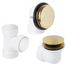 Mountain Plumbing BDWUNVP/ULB - PVC Plumber's Half Kit with EZ Click™ Trim (Designer Face Plate)