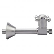 Mountain Plumbing Mt417X-NL/ULB - Brass Cross Handle with 1/4 Turn Ceramic Disc Cartridge Valve - Lead Free - Straight Sweat