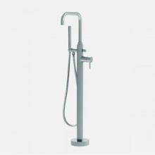 Sigma 1.4400530.G4 - 4400 Single-Hole Contemporary Floormount Tub Filler W/Handshower - Complete