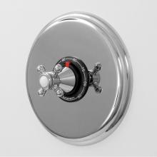 Sigma 1.000697DT.26 - 3/4'' Thermostatic Set with 9'' Plate TRIM PORTSMOUTH CHROME .26