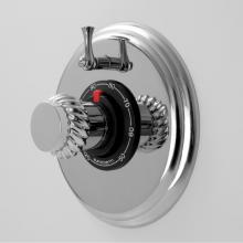 Sigma 1.001296.V1T.G2 - 1/2'' Thermostatic Valve W/One Volume Control Trim Only - Seville (Requires Ring Selecti