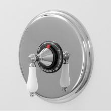 Sigma 1.004397DT.26 - 3/4'' Thermostatic Set with 9'' Plate TRIM NEW HAMPTON CHROME .26