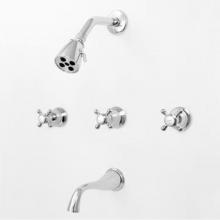 Sigma 1.201433.26 - 200 Alexandria 3 Valve Tub/Shower Set