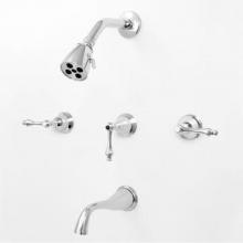 Sigma 1.201733.26 - 200 Montreal 3 Valve Tub/Shower Set