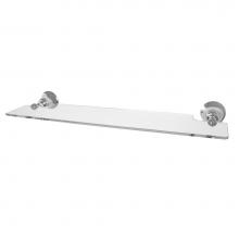 Sigma 1.25AS00.26 - Series 25 Accessory Shelf w/brackets CHROME .26