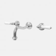 Sigma 1.355707ST.26 - Wall/Vessel Lav Set TRIM - Short-Spout ORLEANS CHROME .26