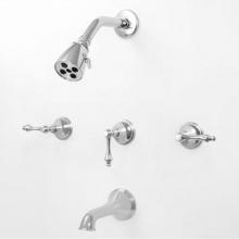 Sigma 1.400333.40 - 400 Lexington 3 Valve Tub & Shower Set