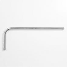 Sigma 18.10.141.26 - 12'' x 4'' L-Shaped Shower Arm CHROME .26