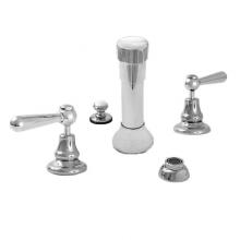 Sigma 7.0048490.26 - Bidet Set Complete with 484 Straight Lever in Polished Chrome