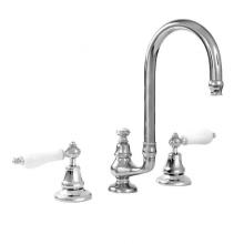 Sigma 7.5348508.26 - Sancerre Grand Widespread Lavatory Set with 485 Porcelain Lever in Polished Chrome