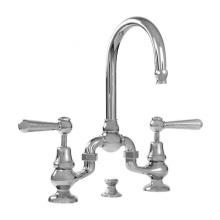 Sigma 7.5748408.26 - Sancerre Bridge Lavatory Set with 484 Straight Lever in Polished Chrome