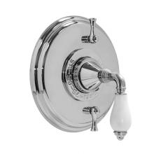 Sigma 1.002596.V2T.26H - 1/2'' Thermostatic Set, Two Volume Controls TRIM VENEZIA CHROME .26  HONEY ONYX