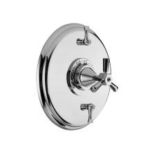 Sigma 1.005496.V2T.G2 - 1/2'' Thermostatic Valve W/Two Volume Control Trim Only - Regent X