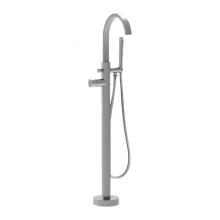 Sigma 1.1600530T.G4 - 1600 - Contemporary Floormount Single-Hole Tub Filler W/Handshower - Trim Only