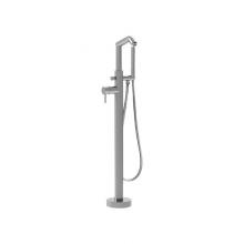 Sigma 1.1700530T.G4 - 1700 - Contemporary Floormount Single-Hole Tub Filler W/Handshower - Trim Only