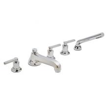 Sigma 1.312993T.26 - Roman Tub Set TRIM with Deckmount Handshower TRIBECA CHROME .26