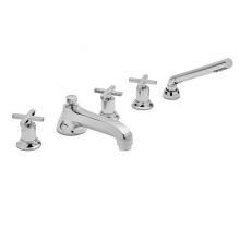 Sigma 1.313993T.26 - Roman Tub Set TRIM with Deckmount Handshower TRIBECA-X CHROME .26