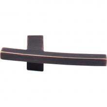 Top Knobs TK85TB - Slanted B Knob 3 Inch Tuscan Bronze