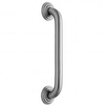 Jaclo 2512-SDB - 12'' Deluxe Grab Bar with Traditional Round Flange