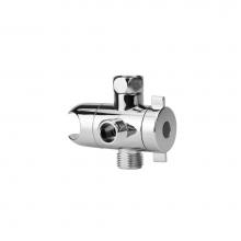 Jaclo 2697-PCH - Drop-In Showerarm Mount with Adjustable Angle & Showerhead/Handshower Diverter