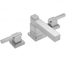 Jaclo 3304-0.5-WH - CUBIX® Double Stack Faucet with CUBIX® Lever Handles- 0.5 GPM