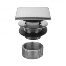 Jaclo 532-PCH - Square Top Toe Control Tub Drain