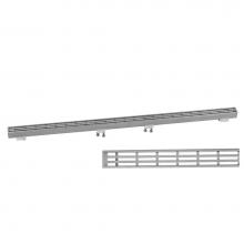 Jaclo 6204-24-PSS - Slim 24'' Channel Drain Bar Grate