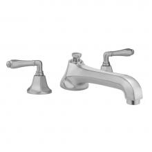 Jaclo 6970-T684-TRIM-PCH - Astor Roman Tub Set with Low Spout and Smooth Lever Handles