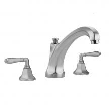 Jaclo 6972-T684-TRIM-PCH - Astor Roman Tub Set with High Spout and Smooth Lever Handles