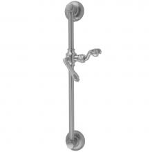 Jaclo 7424-PCH - 24'' Traditional Wall Bar with Smooth Lever Handle