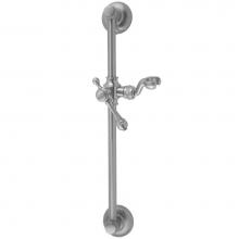 Jaclo 7924-PCH - 24'' Traditional Wall Bar with Majesty Lever Handle