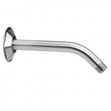 Jaclo 8032-E17-PCH - 8'' 45° Brass Showerarm with Hex Escutcheon